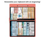 WhiteCoat Clipboard® - Coral Critical Care Edition